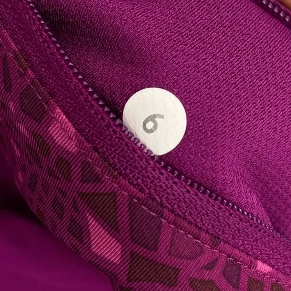 Lululemon Real Quick Tight Regal Plum Size 6‎ Leggings